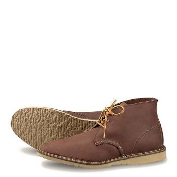 Red Wing Heritage Weekender - Hnede Chukka Cizmy Panske, RW022SK